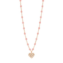 Gigi Clozeau - In Love Diamond Necklace, Blush, Rose Gold, 16.5"