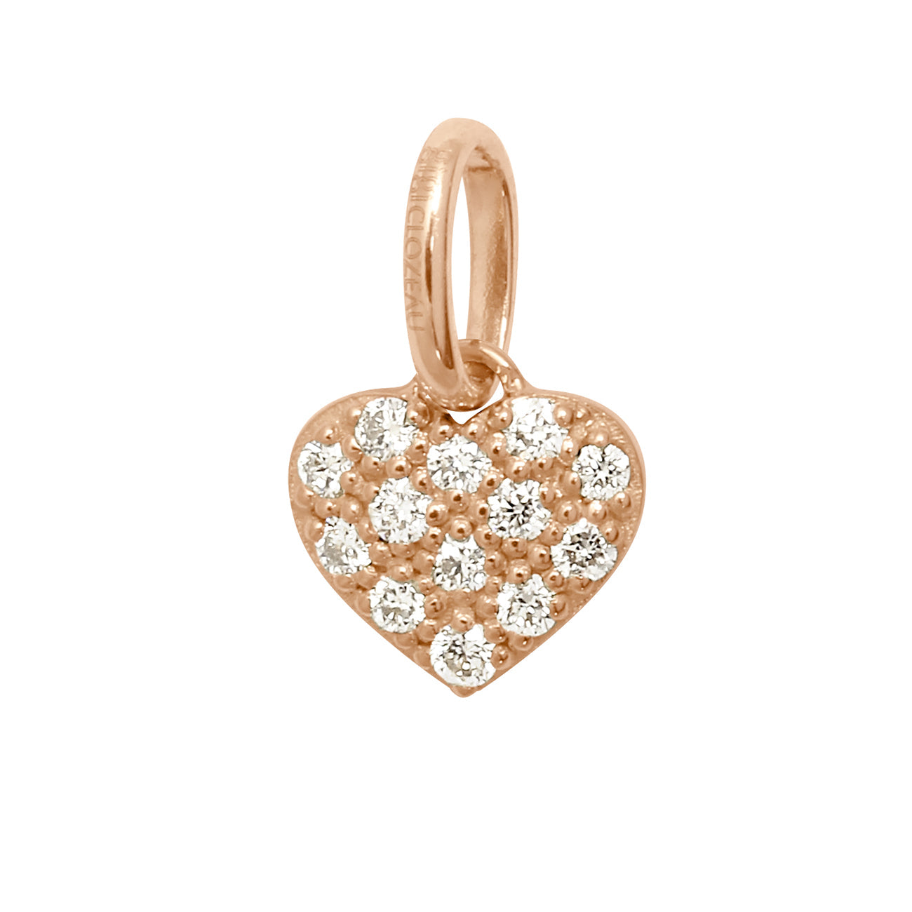 Gigi Clozeau - In Love diamond pendant, Rose Gold