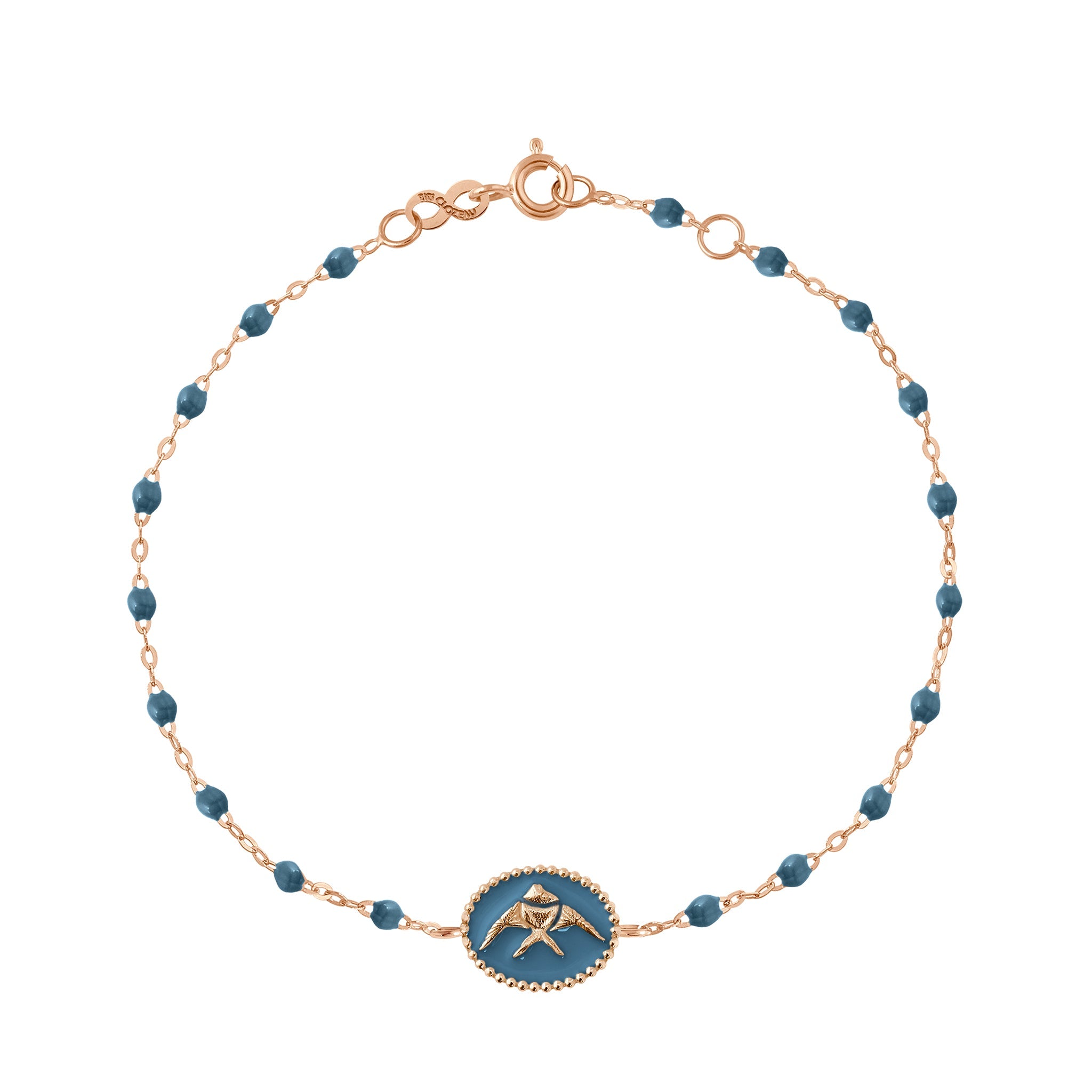 Gigi Clozeau - Jeans Angelfish Bracelet, Rose Gold, 6.7"