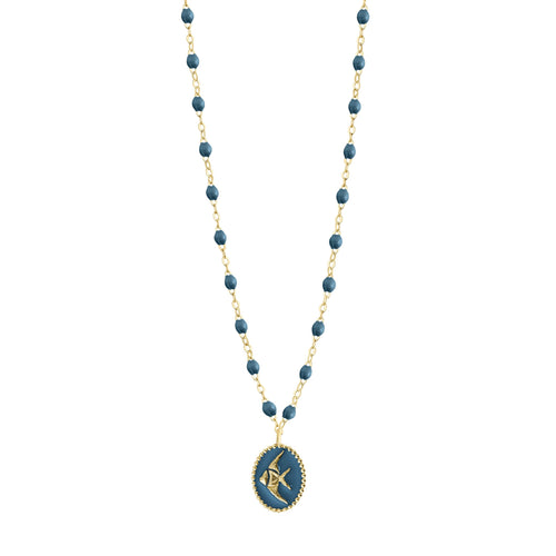 Gigi Clozeau - Jeans Angelfish Necklace, Yellow Gold, 16.5