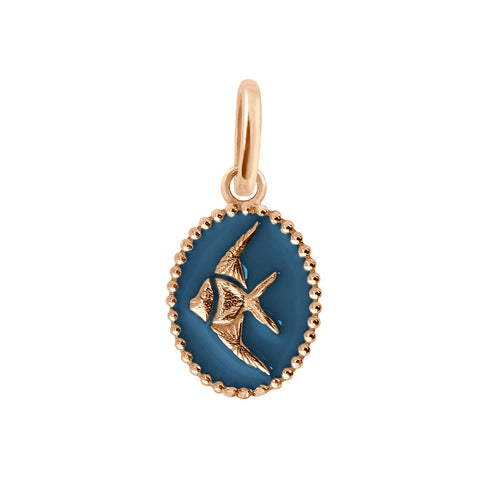 Gigi Clozeau - Jeans Angelfish Pendant, Rose Gold
