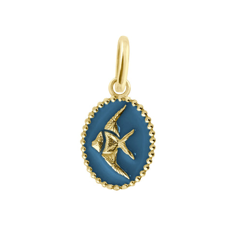Gigi Clozeau - Jeans Angelfish Pendant, Yellow Gold