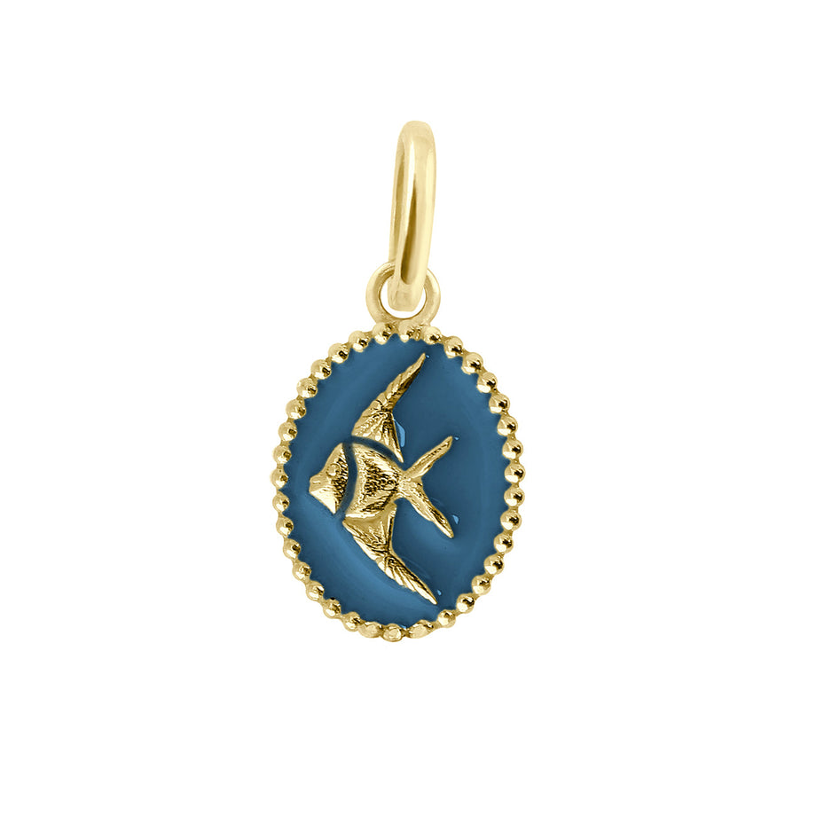 Gigi Clozeau - Jeans Angelfish Pendant, Yellow Gold