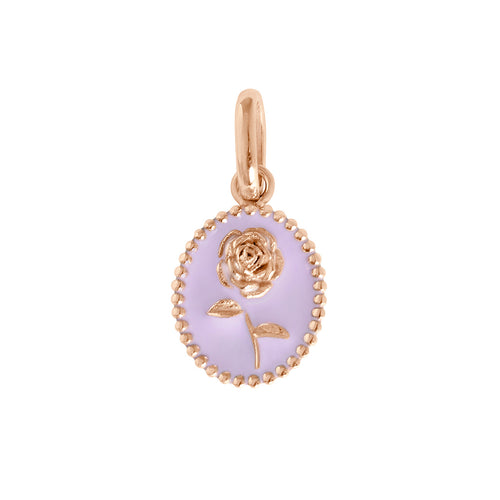 Gigi Clozeau - Lilac Rose Pendant, Rose Gold