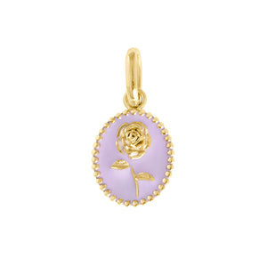 Gigi Clozeau - Lilac Rose Pendant, Yellow Gold
