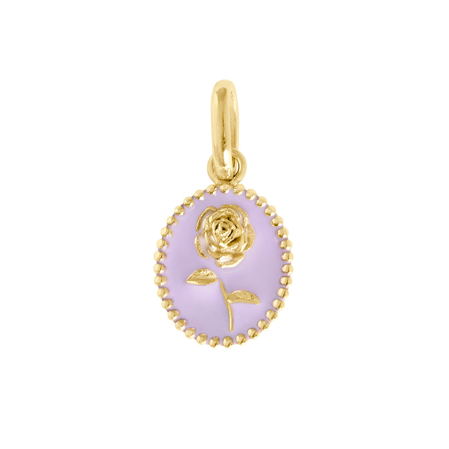 Gigi Clozeau - Lilac Rose Pendant, Yellow Gold