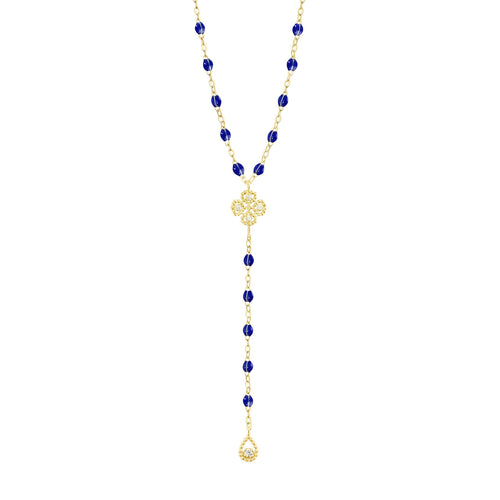Gigi Clozeau - Lucky Classic Gigi Lapis diamond rosary, Yellow Gold, 17.7