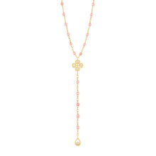 Gigi Clozeau - Lucky Classic Gigi Rosée diamond rosary, Yellow Gold, 17.7"