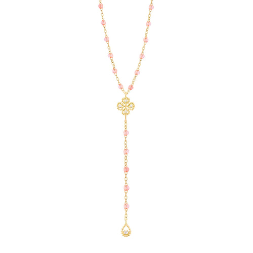Gigi Clozeau - Lucky Classic Gigi Rosée diamond rosary, Yellow Gold, 17.7