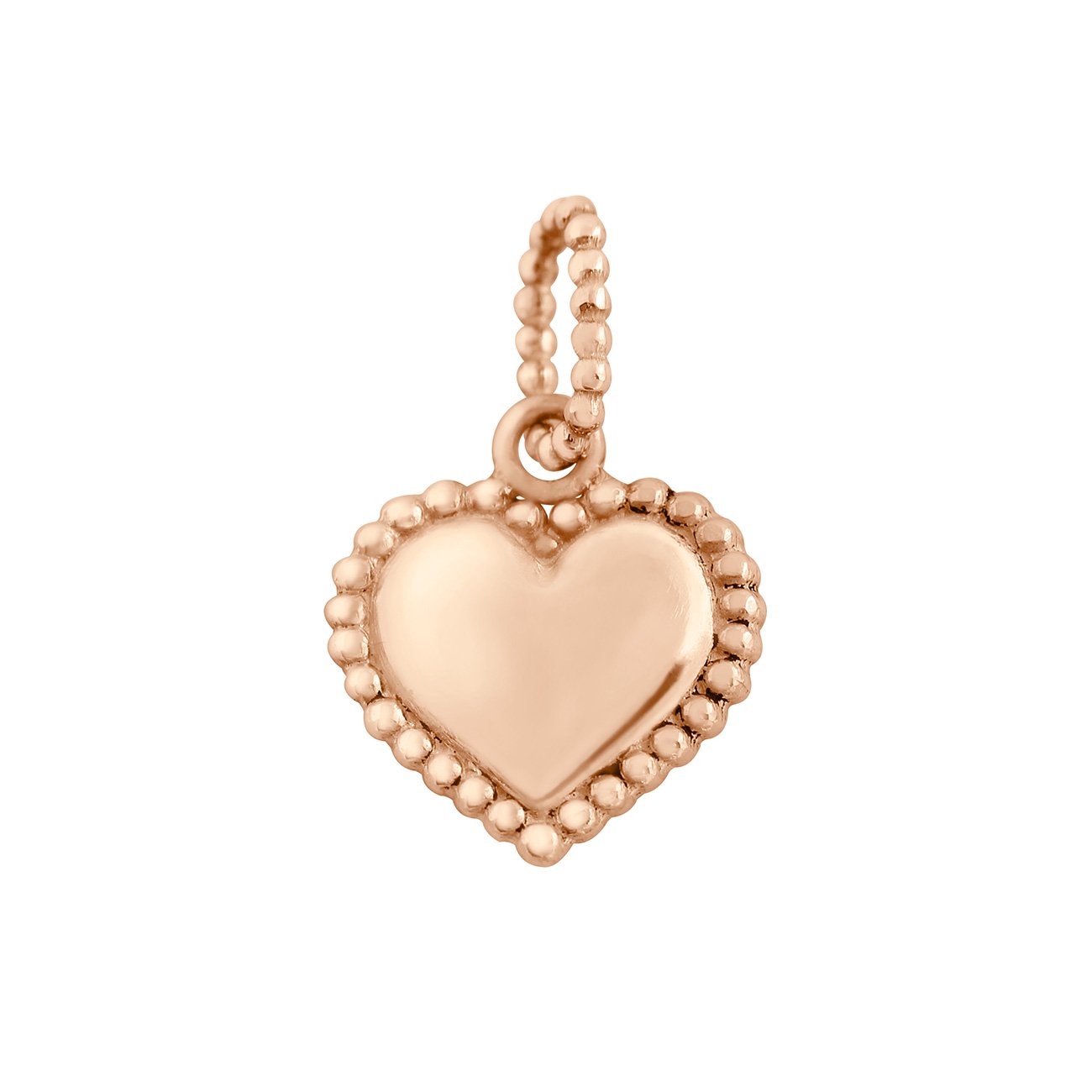 Gigi Clozeau - Lucky Heart pendant, Rose Gold