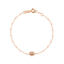 Gigi Clozeau - Madone Charm Classic Gigi Baby Pink bracelet, Rose Gold, 6.7"