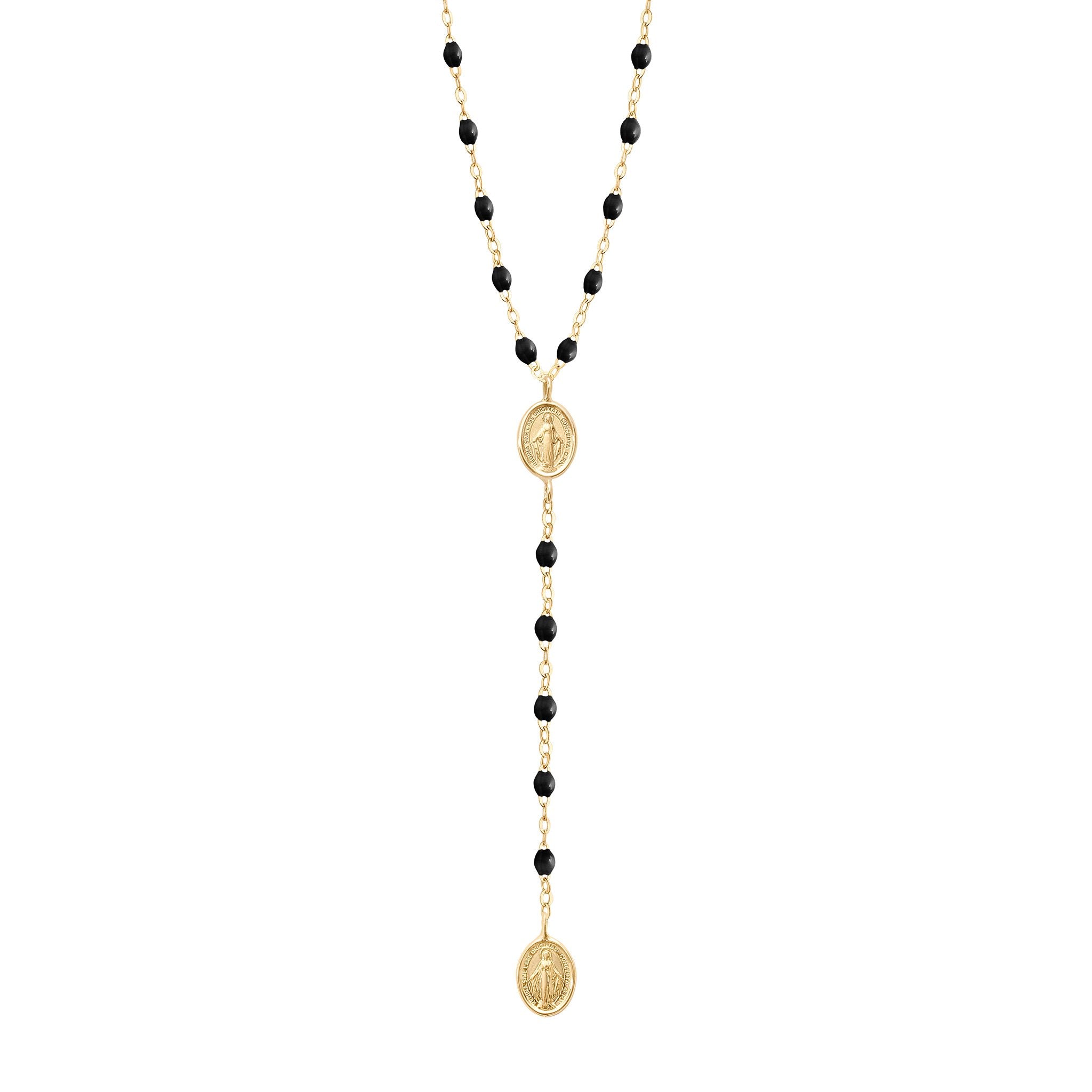 Rosary shop necklace black