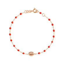 Gigi Clozeau - Madone Charm Classic Gigi Coral bracelet, Rose Gold, 6.7"
