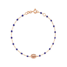 Gigi Clozeau - Madone Charm Classic Gigi Lapis bracelet, Rose Gold, 6.7"