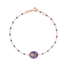 Gigi Clozeau - Mauve Rose Bracelet, Rose Gold, 6.7"