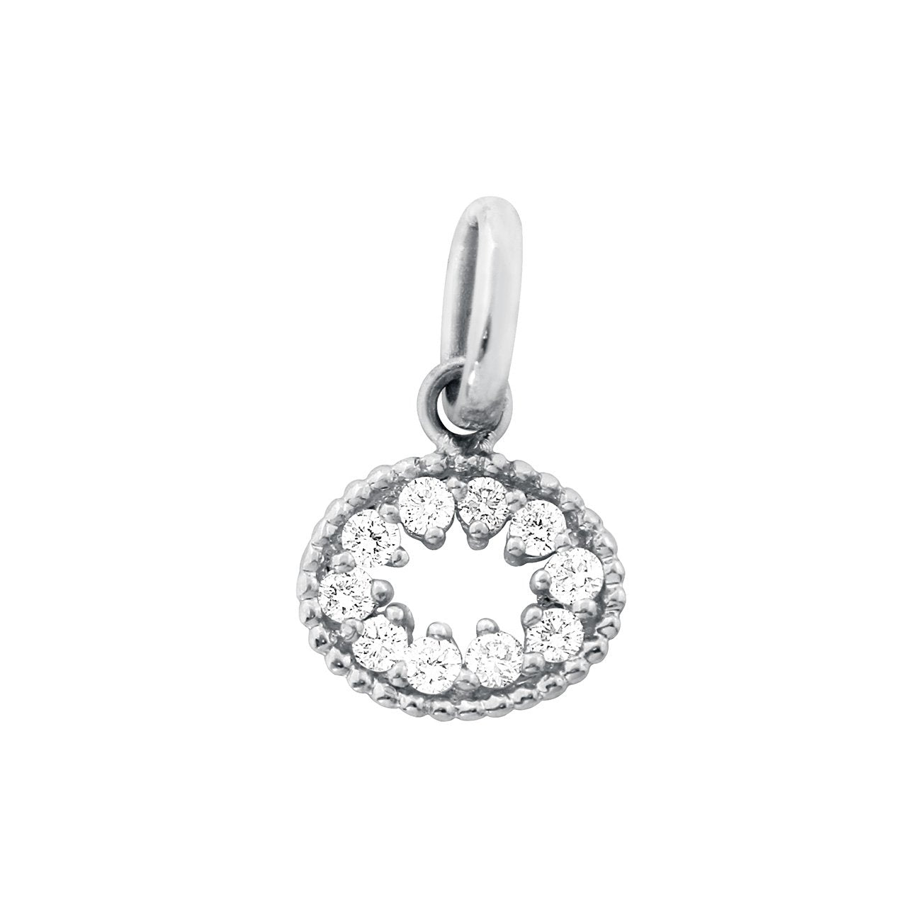 Gigi Clozeau - Me Hearty Pendant, White Gold