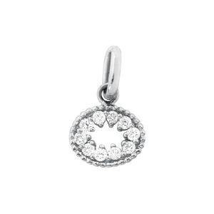 Gigi Clozeau - Me Hearty Pendant, White Gold