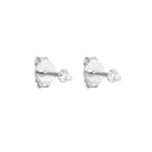 Gigi Clozeau - Mini Diamond Stud Earrings, White Gold