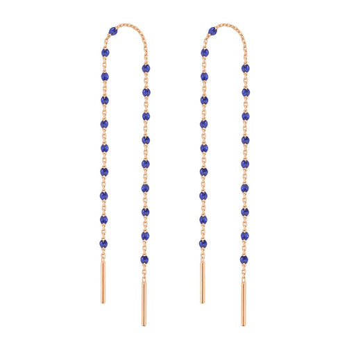 Gigi Clozeau - Mini Gigi Lapis earrings, Rose Gold