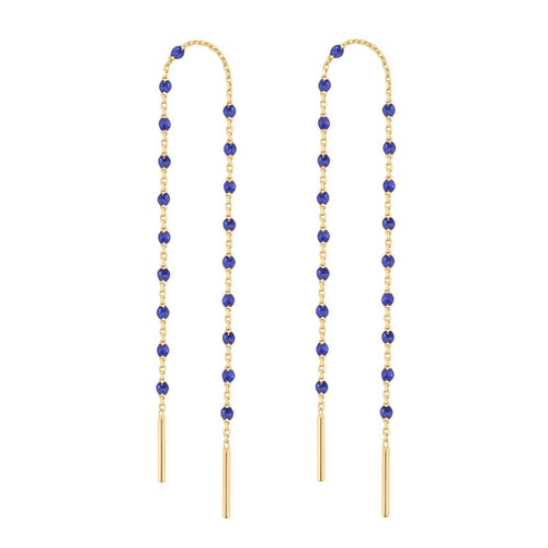 Gigi Clozeau - Mini Gigi Lapis earrings, Yellow Gold