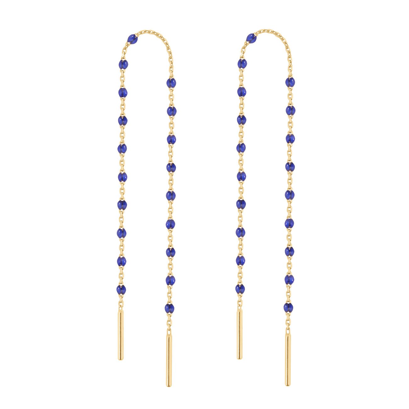 Gigi Clozeau - Mini Gigi Lapis earrings, Yellow Gold