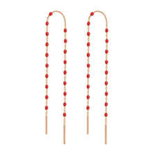 Gigi Clozeau - Mini Gigi Poppy earrings, Rose Gold