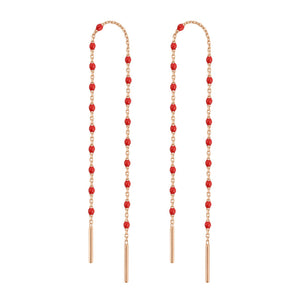 Gigi Clozeau - Mini Gigi Poppy earrings, Rose Gold