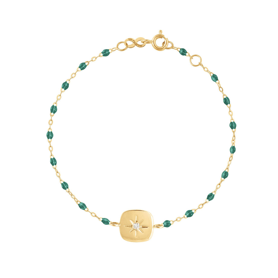 Gigi Clozeau - Miss Gigi Emerald diamond bracelet, Yellow Gold, 6.7