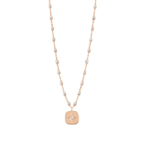 Gigi Clozeau - Miss Gigi Opal diamond necklace, Rose Gold, 16.5