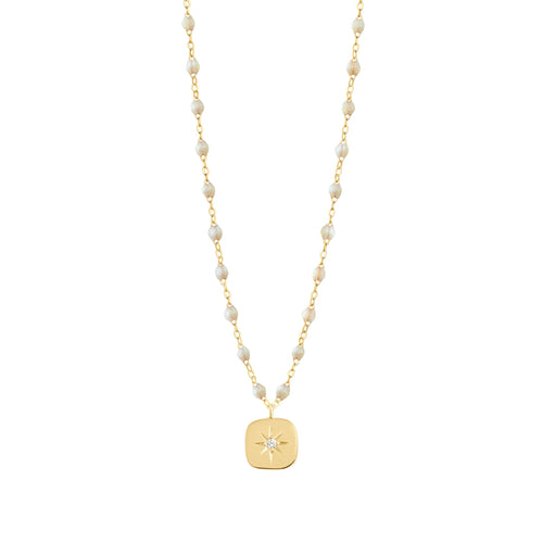 Gigi Clozeau - Miss Gigi Opal diamond necklace, Yellow Gold, 16.5