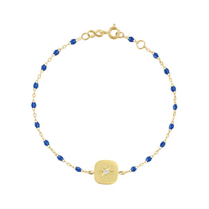 Gigi Clozeau - Miss Gigi Sapphire diamond bracelet, Yellow Gold, 6.7"