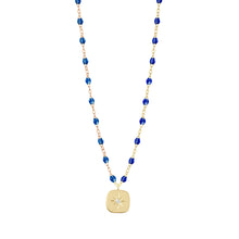 Gigi Clozeau - Miss Gigi Sapphire diamond necklace, Yellow Gold, 16.5"