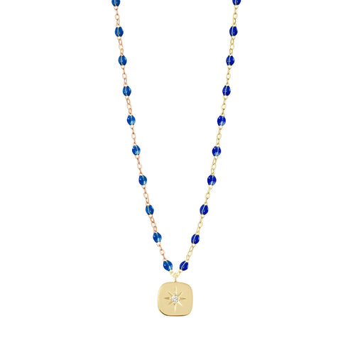 Gigi Clozeau - Miss Gigi Sapphire diamond necklace, Yellow Gold, 16.5