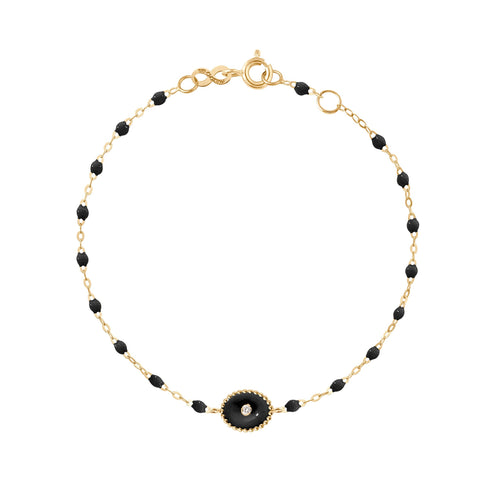 Gigi Clozeau - North Star Classic Gigi Black diamond bracelet, Yellow Gold, 6.7