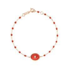 Gigi Clozeau - North Star Classic Gigi Coral diamond bracelet, Rose Gold, 6.7"