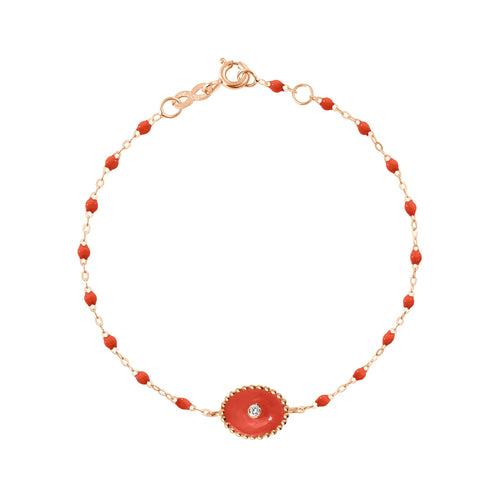 Gigi Clozeau - North Star Classic Gigi Coral diamond bracelet, Rose Gold, 6.7