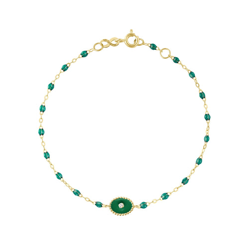 Gigi Clozeau - North Star Classic Gigi Emerald diamond bracelet, Yellow Gold, 6.7