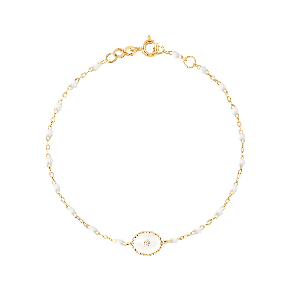 Classic Gigi Bracelet - 6.7in - White