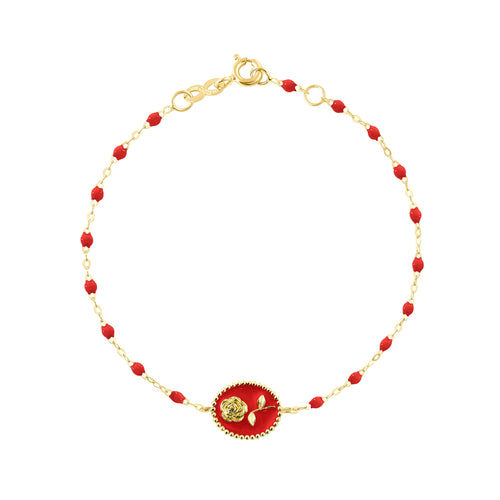 Gigi Clozeau - Poppy Rose Bracelet, Yellow Gold, 6.7