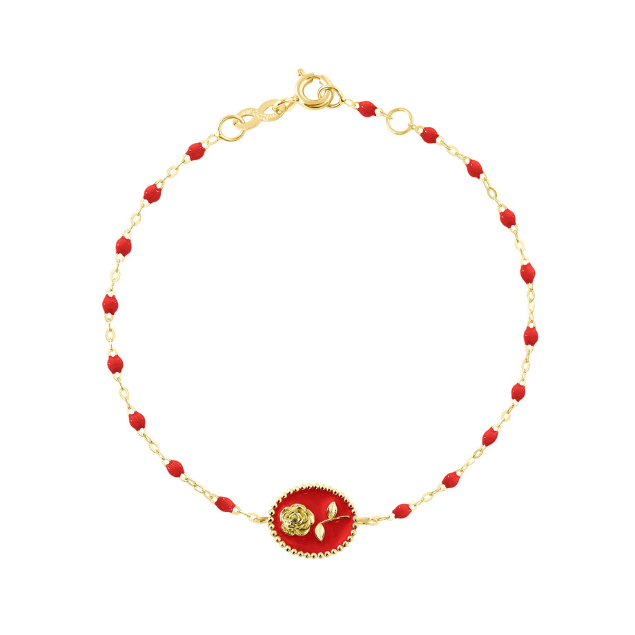 Gigi Clozeau - Poppy Rose Bracelet, Yellow Gold, 6.7