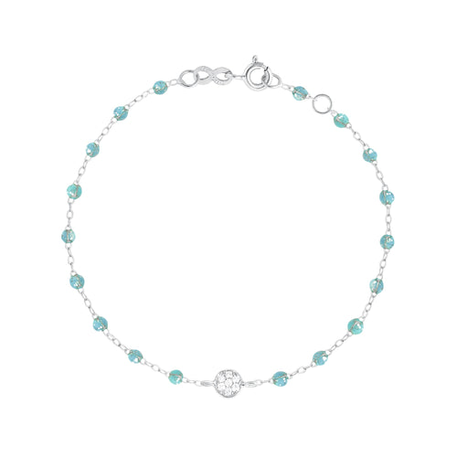 Gigi Clozeau - Puce Classic Gigi Aqua diamond bracelet, White Gold, 6.7