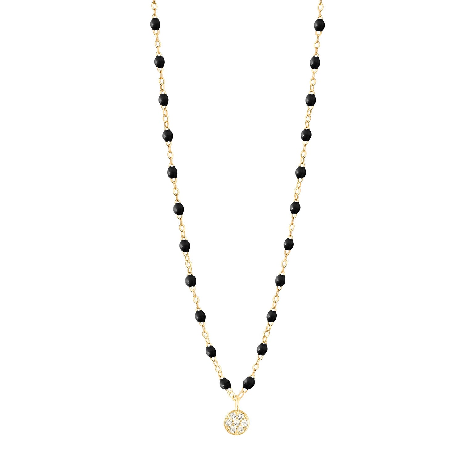 Gold black diamond deals necklace