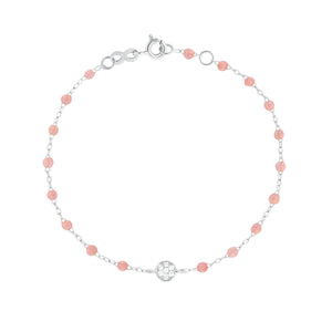 Gigi Clozeau - Puce Classic Gigi Blush diamond bracelet, White Gold, 6.7"