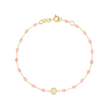 Gigi Clozeau - Puce Classic Gigi Rosée diamond bracelet, Yellow Gold, 6.7"