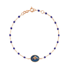 Gigi Clozeau - Sapphire Angelfish Bracelet, Rose Gold, 6.7"
