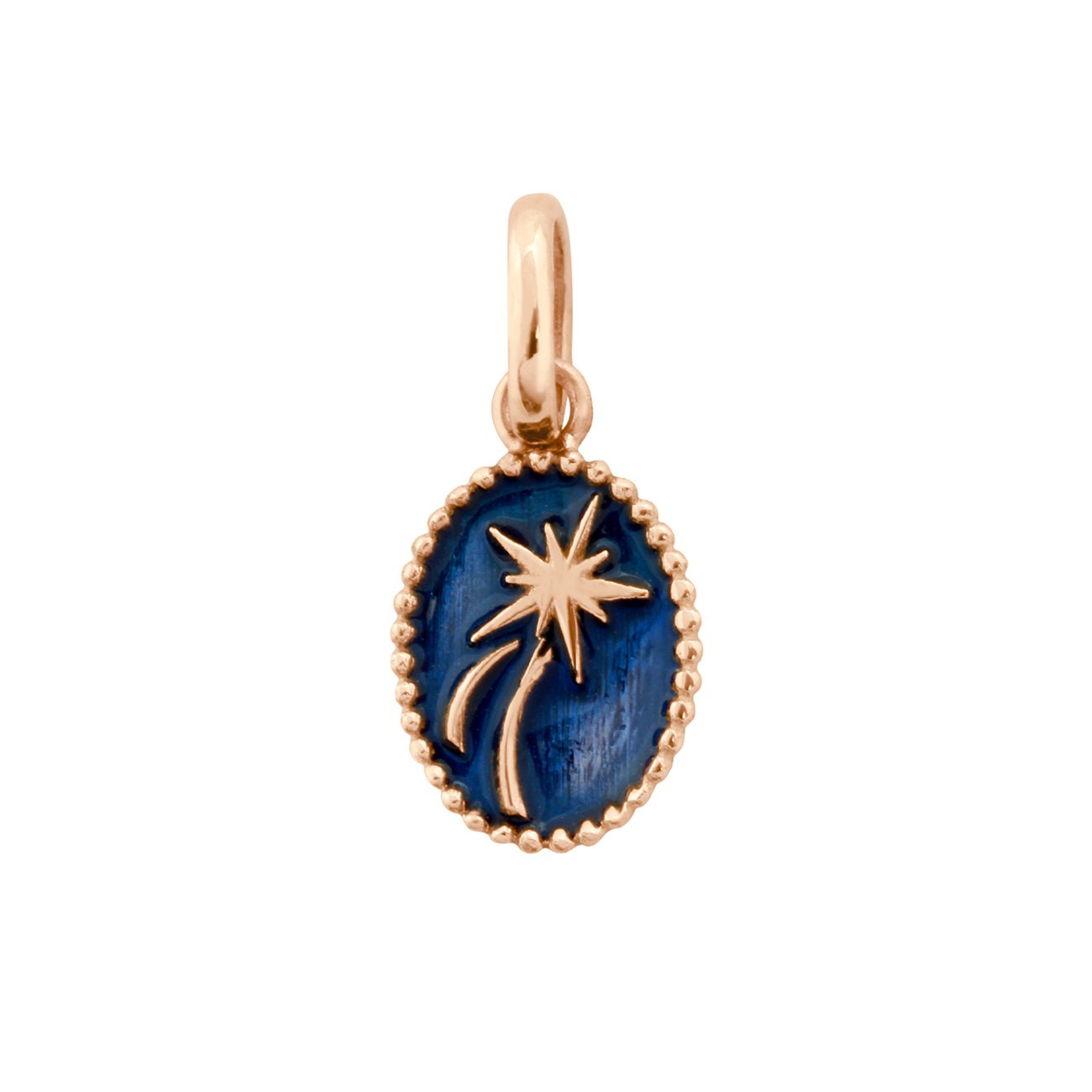 Gigi Clozeau - Shooting Star Pendant, Lapis, Rose Gold