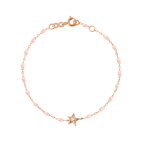 Gigi Clozeau - Star Classic Gigi Baby Pink diamond bracelet, Rose Gold, 6.7
