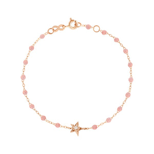 Gigi Clozeau - Star Classic Gigi Blush diamond bracelet, Rose Gold, 6.7"