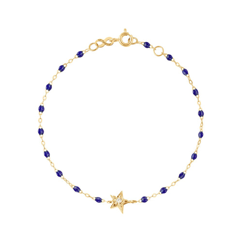 Gigi Clozeau - Star Classic Gigi Lapis diamond bracelet, Yellow Gold, 6.7