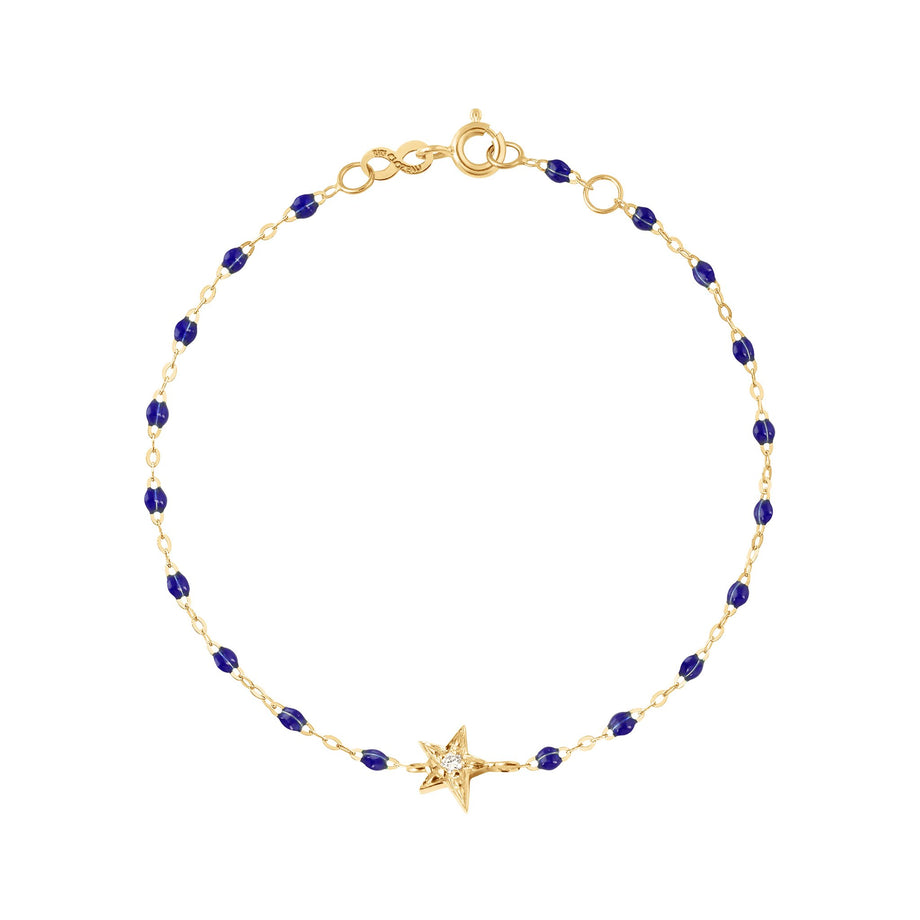Gigi Clozeau - Star Classic Gigi Lapis diamond bracelet, Yellow Gold, 6.7